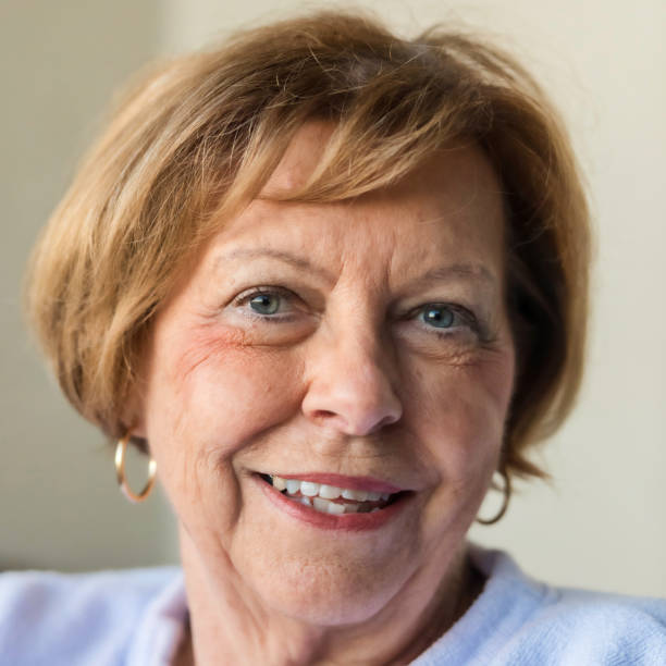 istock Smiling senior caucasian woman 994710544