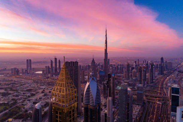 istock Dubai Downtown Urban Skyline 994710690