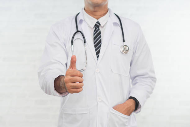 istock portrait of doctor on white background 994722886