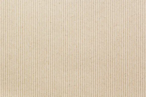 Photo of Brown striped recycle paper background