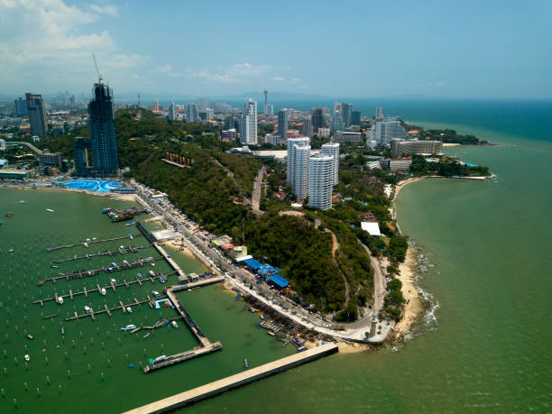istock Aerial view Pattaya beach in Thailand. 994759276