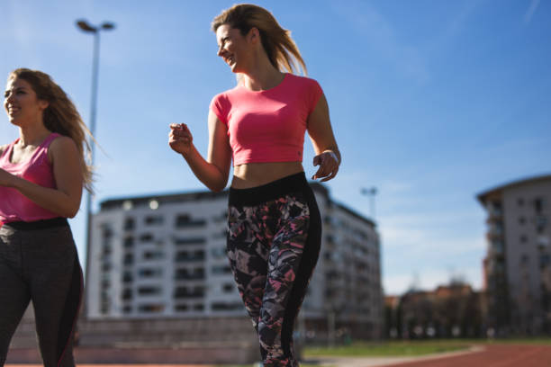 istock They are happy when jogging together 994759350
