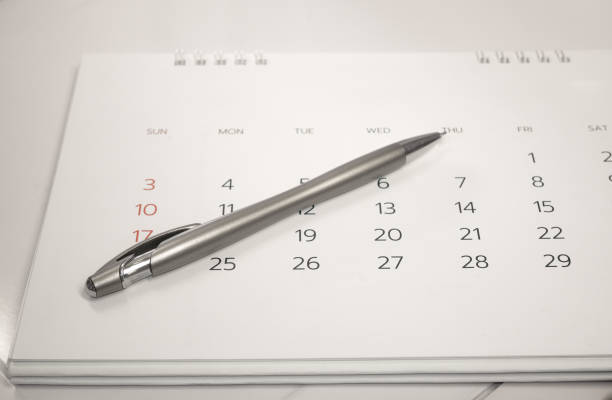 istock Close up calendar page.Planning concept. 994761790