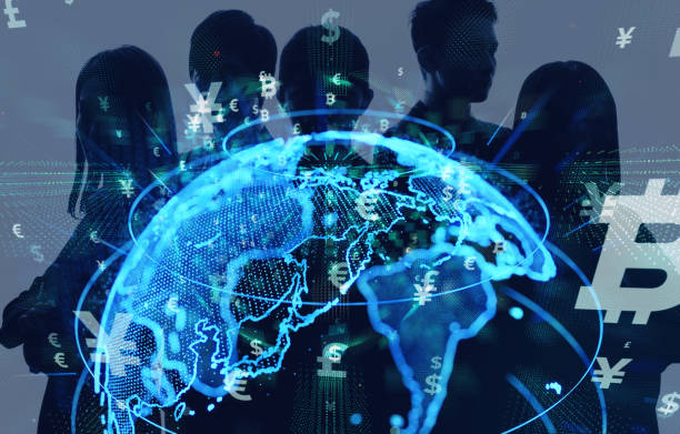 istock Global netwrok concept. Fintech. Financial technology. Cryptocurrency. 994777914