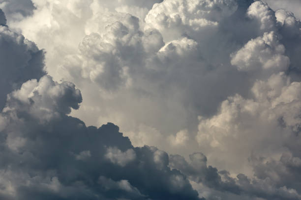 istock Big cumulonimbus clouds 994786488