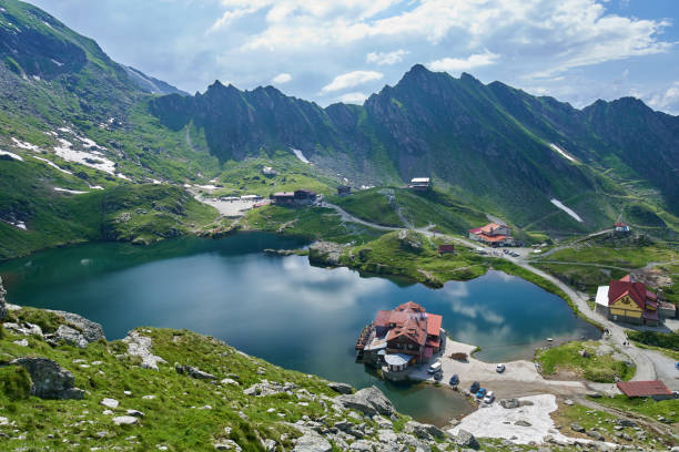 istock Balea lake in Romania 994786588