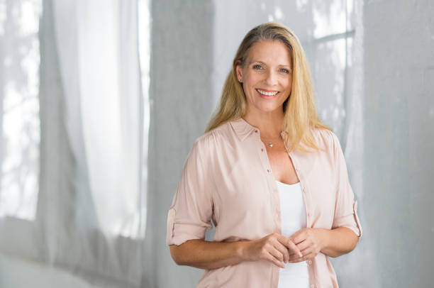 istock Happy senior woman smiling 994813116
