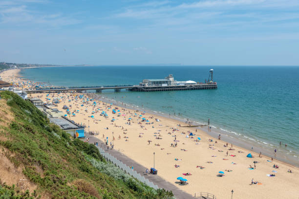 istock Bournemouth pier with people on the beach 994813884