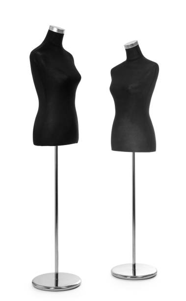 istock Two female mannequin on white background. File contains a path to isolation. 994814238