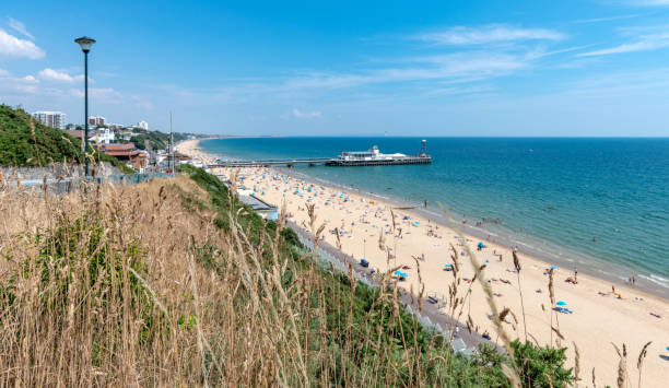 istock Bournemouth seafront with people on the beach 994814590