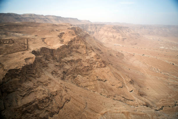 Mountains and dead sea - fotografia de stock