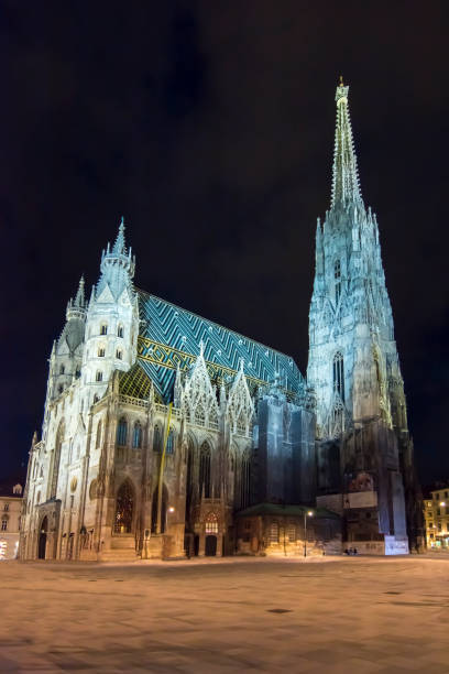 istock St. Stephen's Cathedral at night, Vienna, Austria 994838356