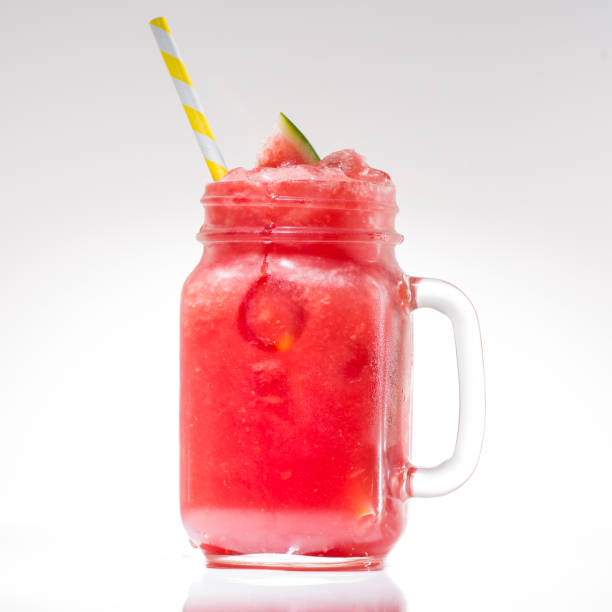 istock lemonade with watermelon in mason jar 994842070