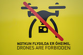 No drone zone at sea grass area, no people, overcast, Iceland