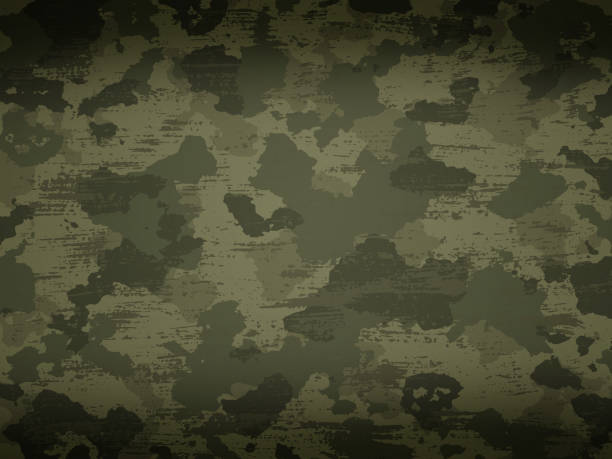 ilustraciones, imágenes clip art, dibujos animados e iconos de stock de ejército de camuflaje fondo - camuflaje