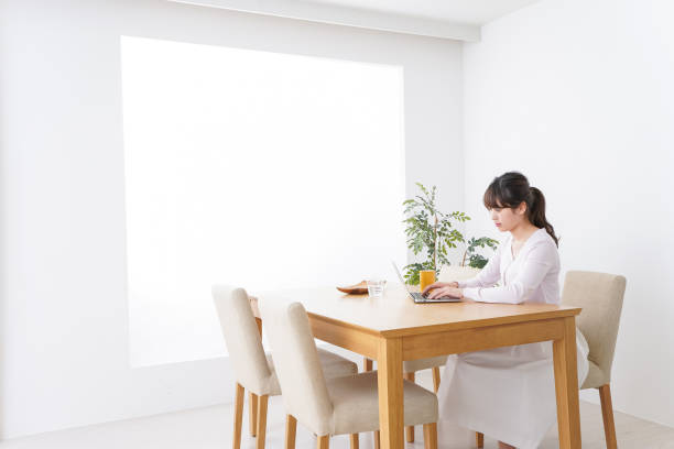 istock Woman working in cafe 994866354