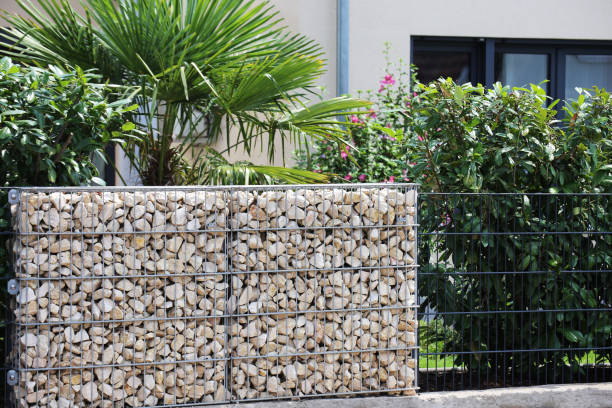 istock Gabion fence wall 994891150