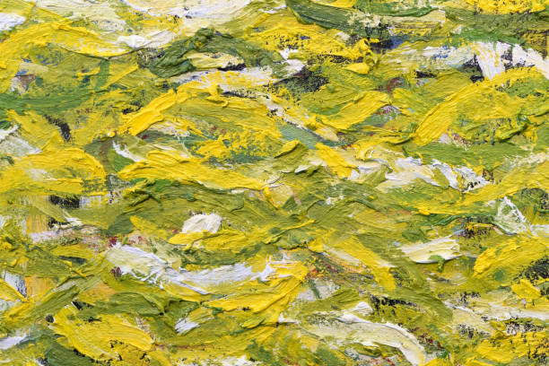 istock Abstract background painting on canvas close-up 994961704