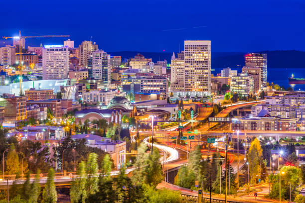 istock Tacoma, Washington, USA Skyline 994974988