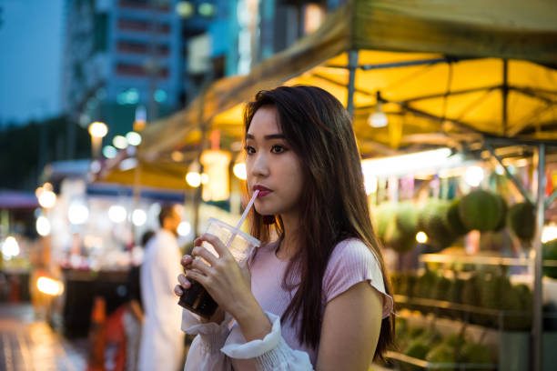 istock Enjoying a local night market 994975066