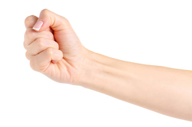 istock Female hand holding a fist 995002998