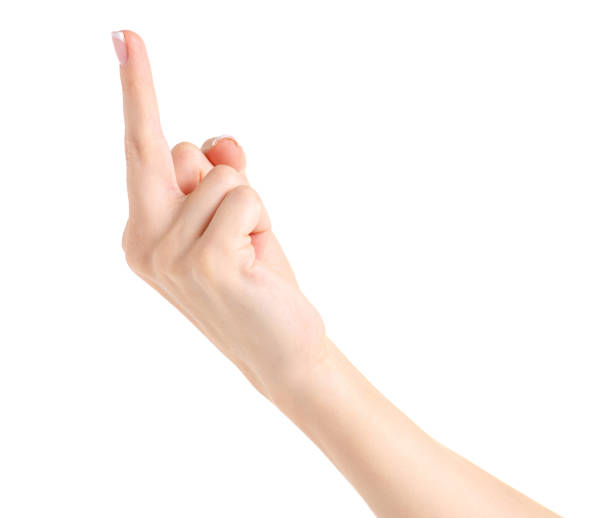 istock Female hand showing fuck 995003006
