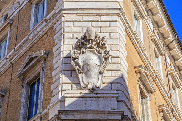 istock Papal coats of arms 995016998