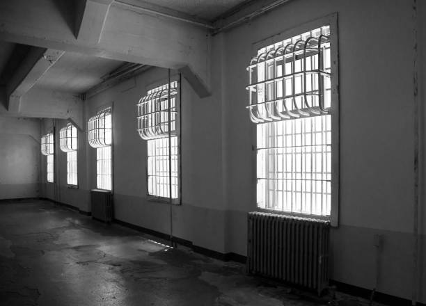 istock Prison windows on Alcatraz in SF 995022550