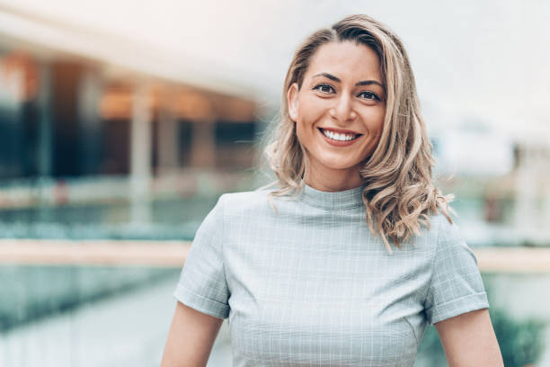 istock Smiling businesswoman 995029966