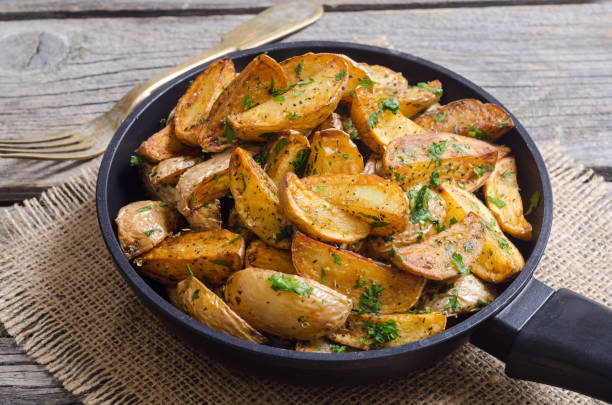 istock Roasted potato with parsley 995047846
