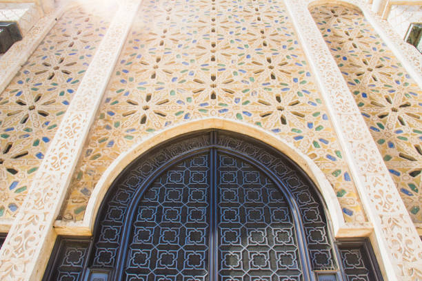 istock low angle view of Hassan II mosque's big gate - Casablanca, Morocco 995094924