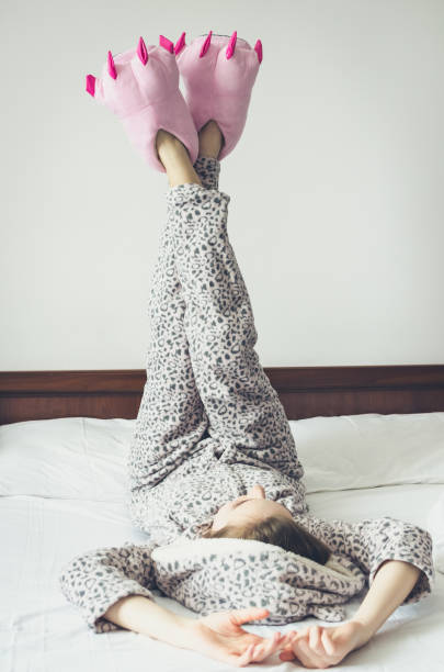 Girl enjoying sunny morning
