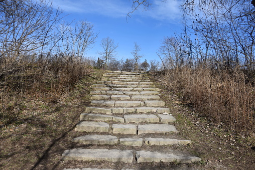 Stairs found in the middle of Mississauga