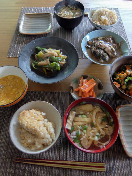 istock Japanese food 2 - Daily meal,Traditional breakfast ,Handmade sweets 995138708