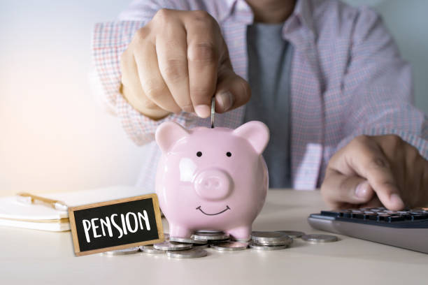 istock man think save Positive  pension Happiness money saving for Retirement financial 995201430