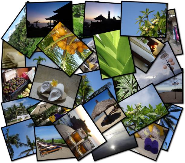 istock Beach travel collage photos 995206240