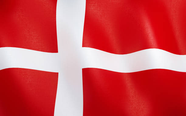 istock 3D Flag of denmark. 995225776