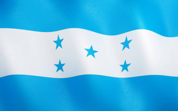 istock 3D Flag of Honduras. 995225792