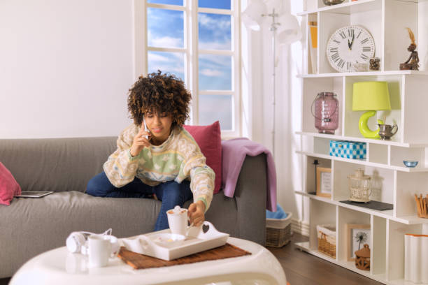 istock Young African American talking on smartphone 995241562