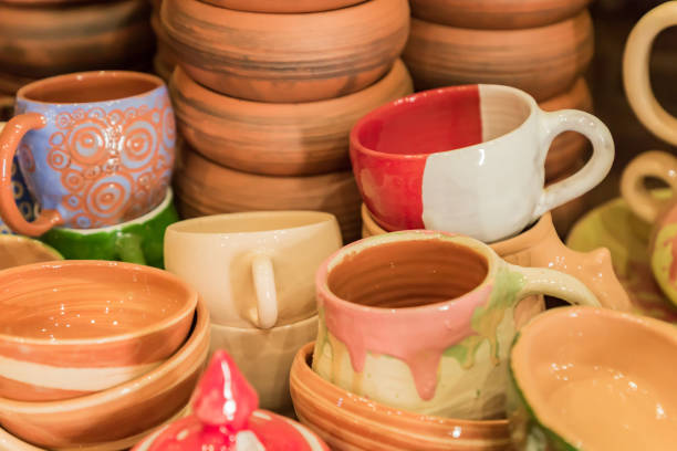 istock clay pottery on the table close up 995244982