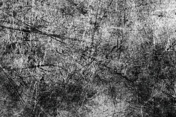 istock Grunge is black and white. Abstract monochrome background. Pattern of cracks, chips, scuffs, dust, stains 995279038