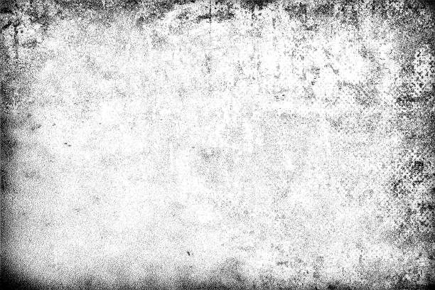 istock Grunge is black and white. Abstract monochrome background. Pattern of cracks, chips, scuffs, dust, stains 995291616