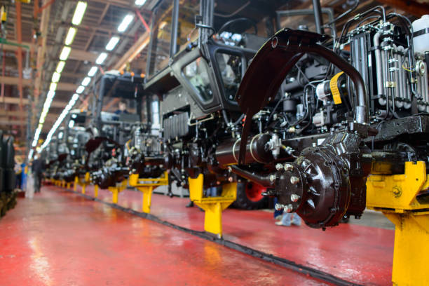 istock Machine-Building Plant, assembly shop 995291880