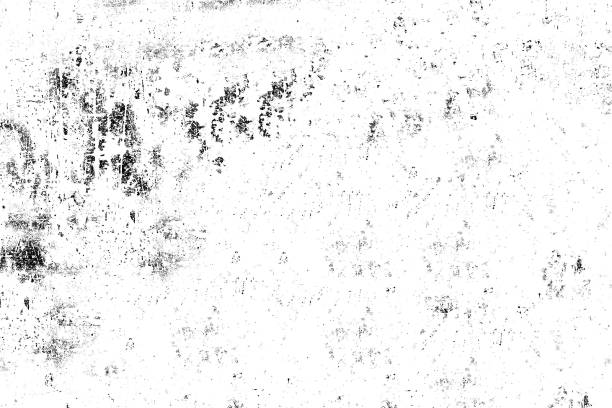 istock Grunge is black and white. Abstract monochrome background. Pattern of cracks, chips, scuffs, dust, stains 995295778