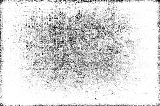 istock Grunge is black and white. Abstract monochrome background. Pattern of cracks, chips, scuffs, dust, stains 995298468