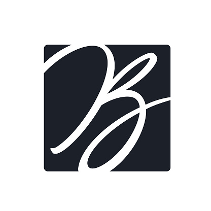 Creative b letter vector logo design. Monogram vector sign. Character logotype symbol. Icon design
