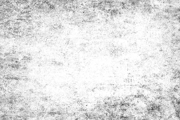 istock Grunge is black and white. Abstract monochrome background. Pattern of cracks, chips, scuffs, dust, stains 995310058