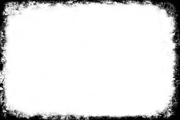 istock Grunge is black and white. Abstract monochrome background. Pattern of cracks, chips, scuffs, dust, stains 995322878