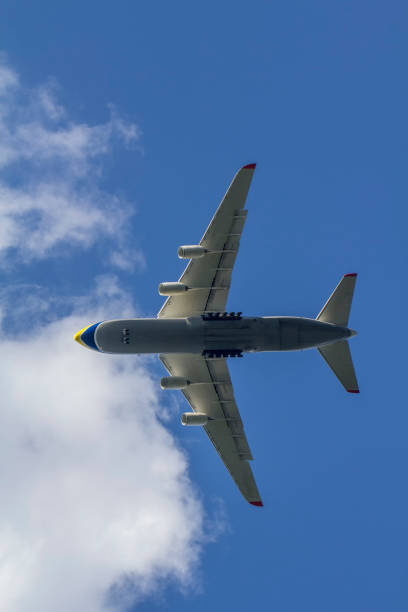 istock A plane is flying in the sky 995323370