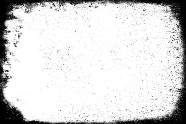 istock Grunge is black and white. Abstract monochrome background. Pattern of cracks, chips, scuffs, dust, stains 995329690